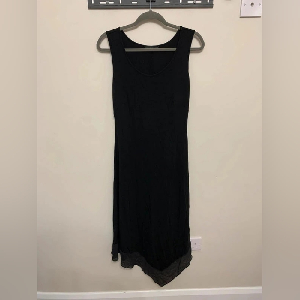 Elegant Black Sleeveless Dress
